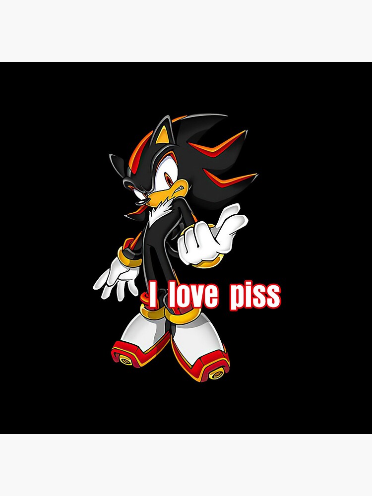 Shadow The Hedgehog I Love Piss  Coffee Mug for Sale by CYBERLUST