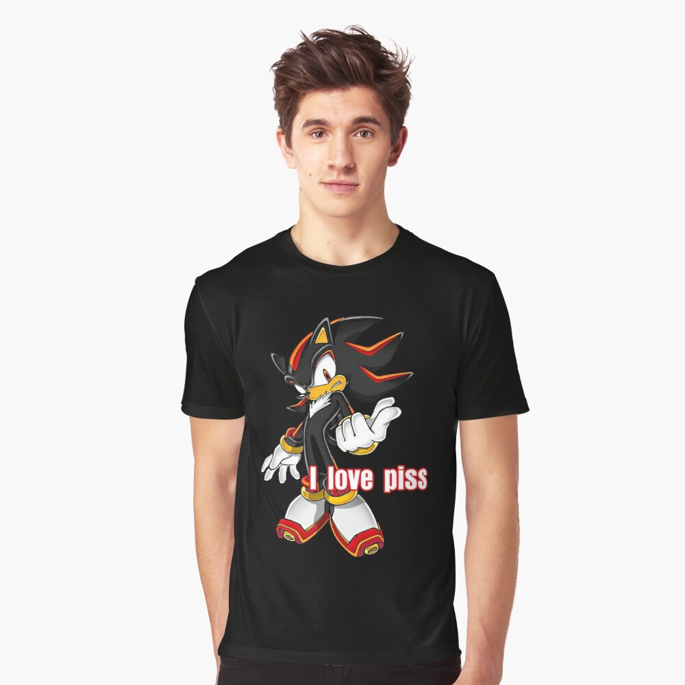 Dark Sonic I Love Piss T-Shirt