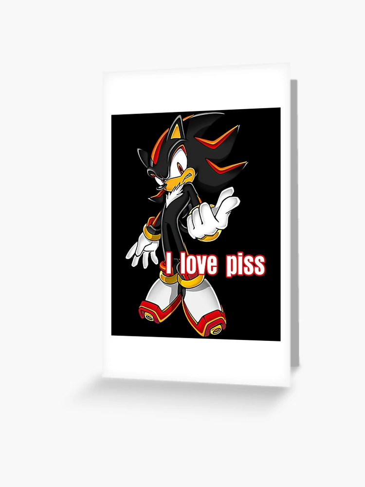 Shadow The Hedgehog I Love Piss  Coffee Mug for Sale by CYBERLUST