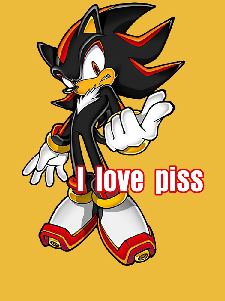 Dark Sonic I Love Piss T-Shirt