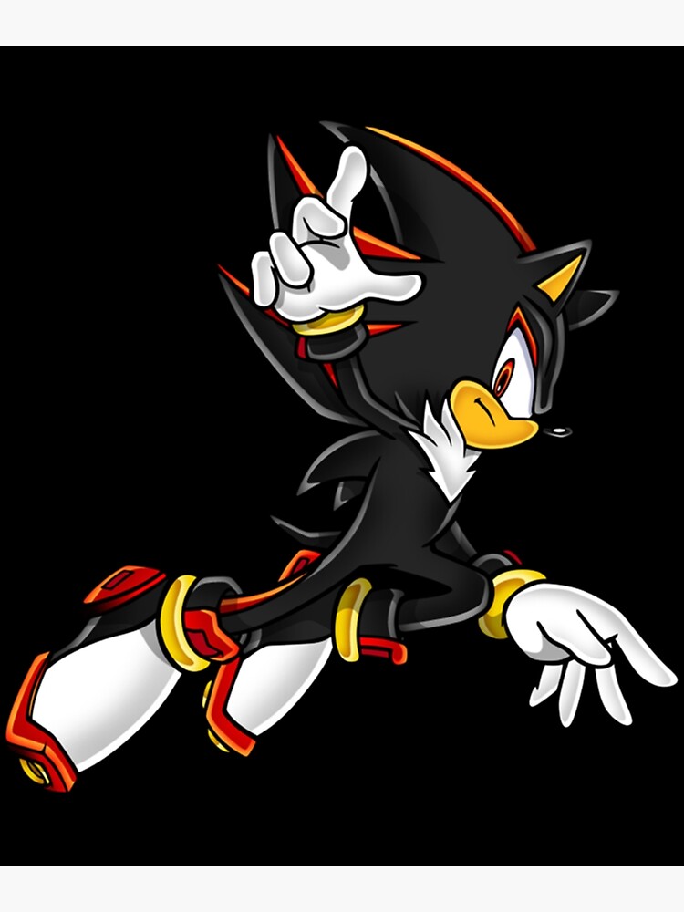 Shadow the hedgehog (12) Poster for Sale by CYBERLUST