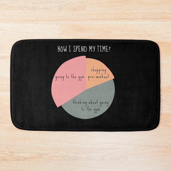 Item preview, How I Spend My Gym Day designed and sold by TjeerdWillem.