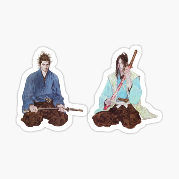Item preview, Vagabond Manga Miyamoto Musashi & Sasaki Kojiro designed and sold by WalkingPathShop.