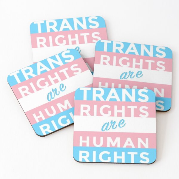 Item preview, Trans Rights are Human Rights designed and sold by LeftLibertarian.