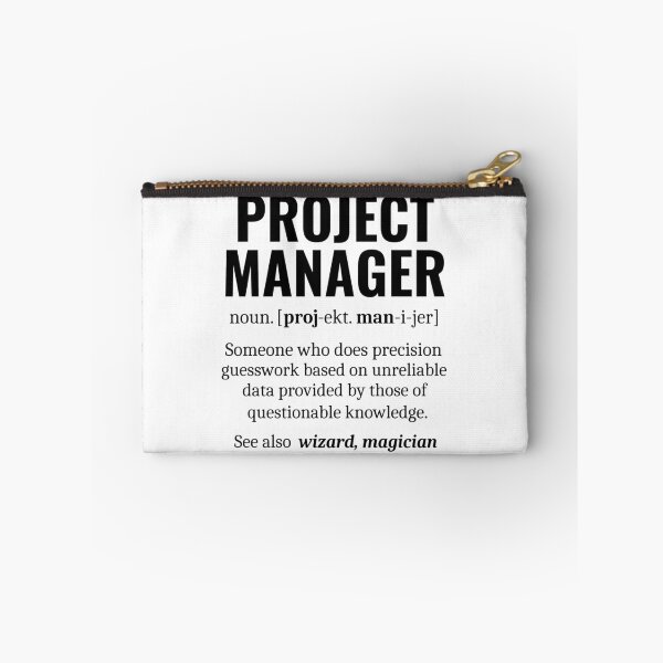 Item preview, Funny Project Manager Dictionary Definition designed and sold by chetan786.