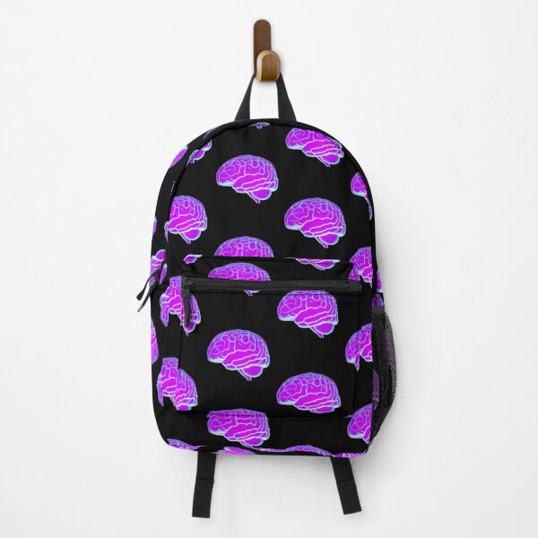 Item preview, Futuristic Neon Human Brain - Neuroscience, Psych, Psychiatrist, Neuron, Dopamine, Serotonin, Mental Health, Mental Illness, Depression, Anxiety designed and sold by jadedscientist.