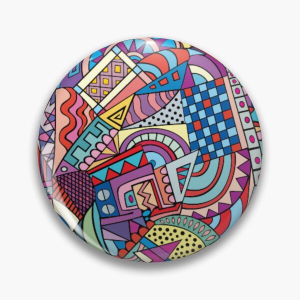 Item preview, Abstract art Color Geometry Pattern designed and sold by obinsuma.