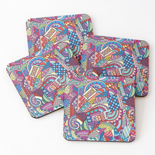 Item preview, Abstract art Color Geometry Pattern designed and sold by obinsuma.