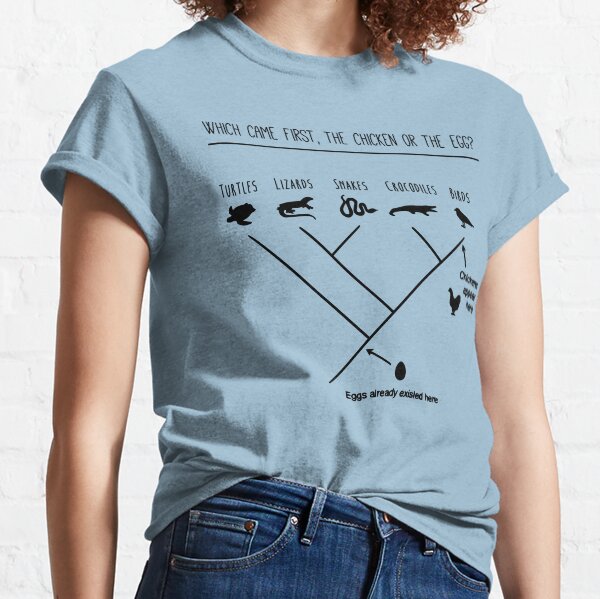 Poulet ou œuf? T-shirt classique