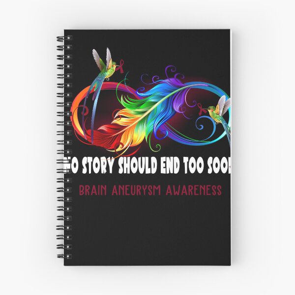 Item preview, Brain Aneurysm Awareness - NO STORY SHOULD END TOO SOON designed and sold by Jennpak.