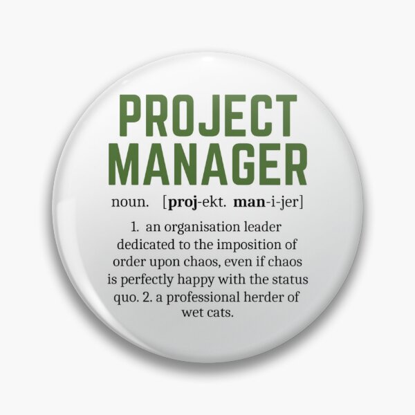 Item preview, Funny Project Manager Dictionary Definition designed and sold by chetan786.