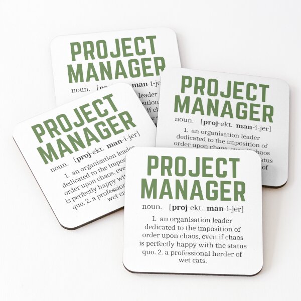 Item preview, Funny Project Manager Dictionary Definition designed and sold by chetan786.