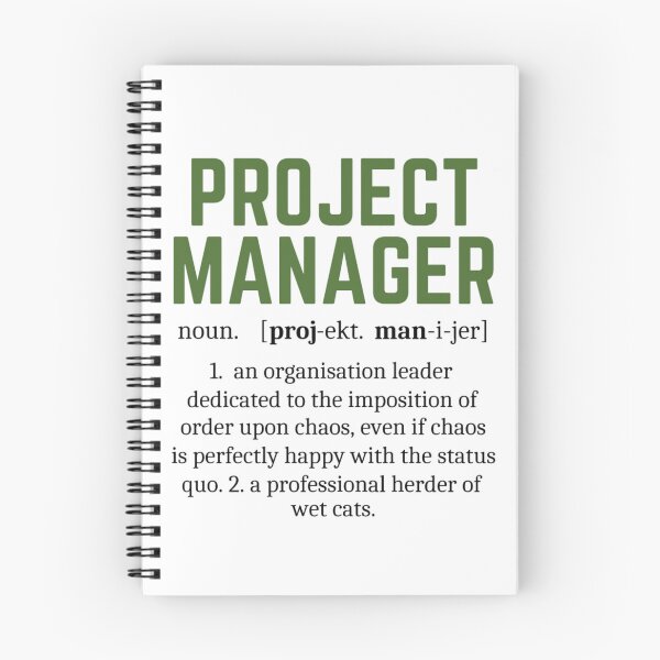 Item preview, Funny Project Manager Dictionary Definition designed and sold by chetan786.