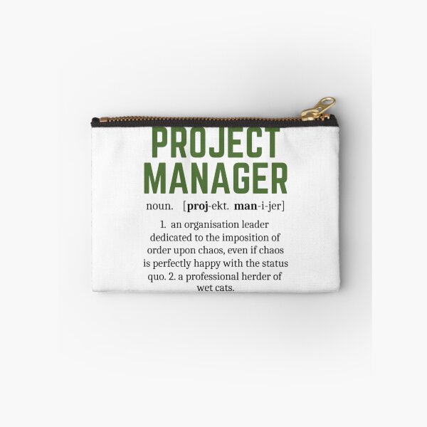 Item preview, Funny Project Manager Dictionary Definition designed and sold by chetan786.