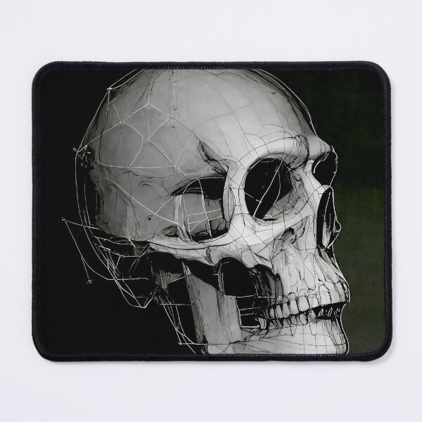 Item preview, Wireframe Skull designed and sold by mikecosper.