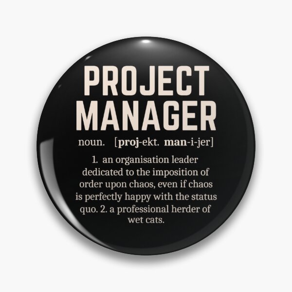 Item preview, Funny Project Manager Dictionary Definition designed and sold by chetan786.