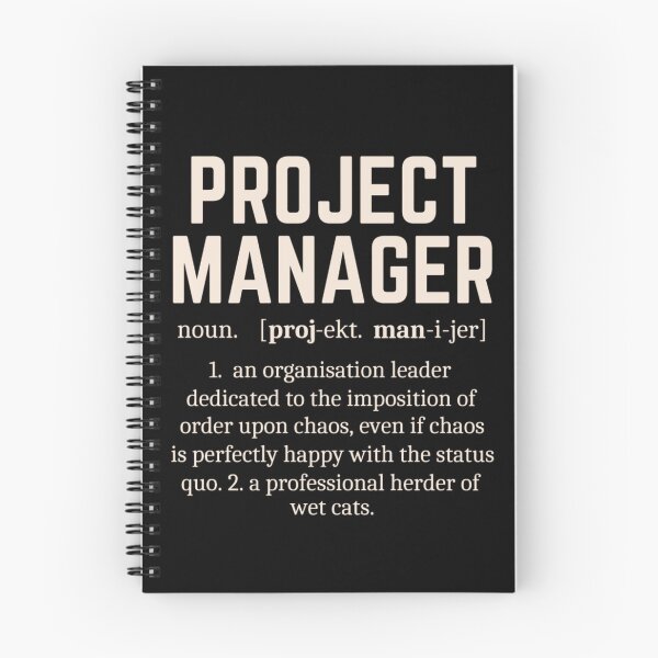 Item preview, Funny Project Manager Dictionary Definition designed and sold by chetan786.