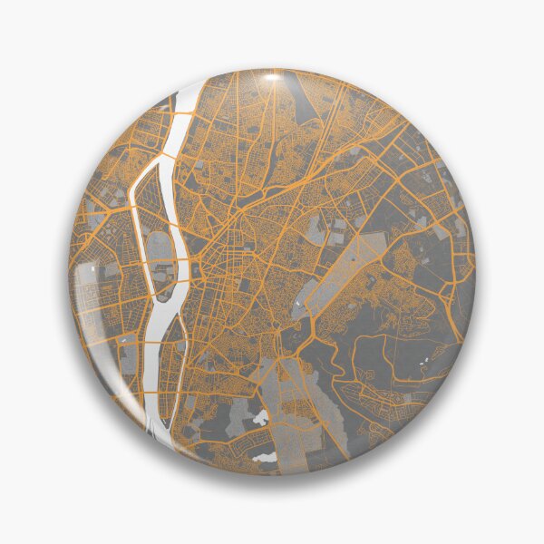 Item preview, Mapa de la ciudad de El Cairo de Egipto - Bauhaus designed and sold by deMAP.