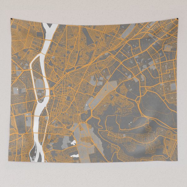 Item preview, Cairo City Map of Egypt - Bauhaus designed and sold by deMAP.
