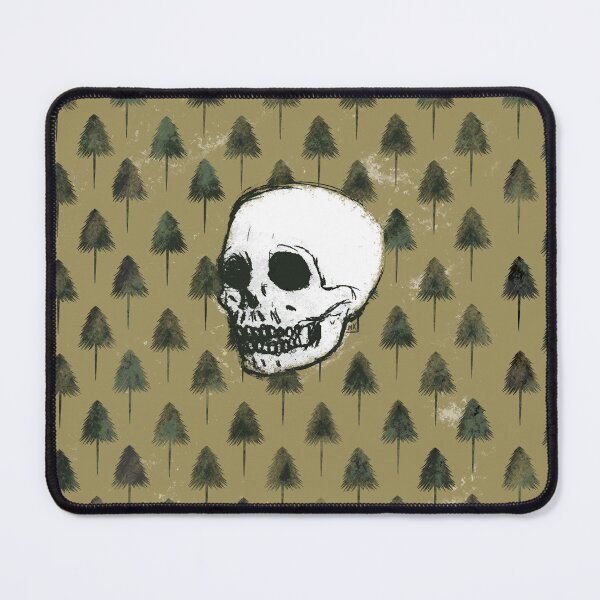 Item preview, Skull and Pine Trees designed and sold by Madeleine Kenyon.