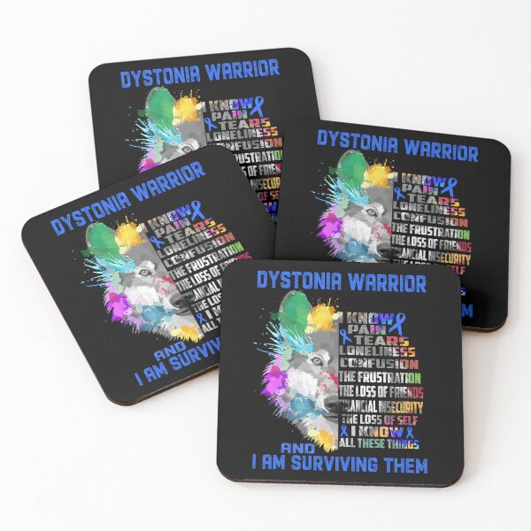 Item preview, Dystonia Warrior - I Know All These Things and I Am Surviving Them designed and sold by CansellBar.