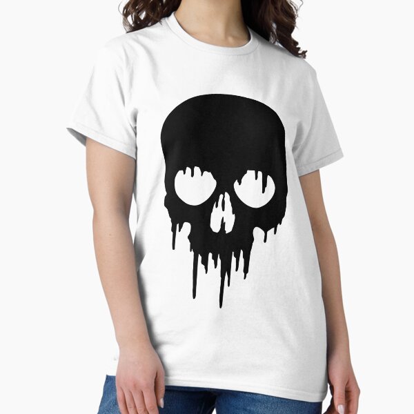 Item preview, Black Skull dripping designed and sold by FirstRadiant.