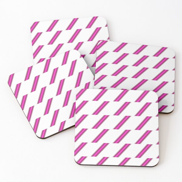 Item preview, Bright pink neon warning line background. designed and sold by Giree07.