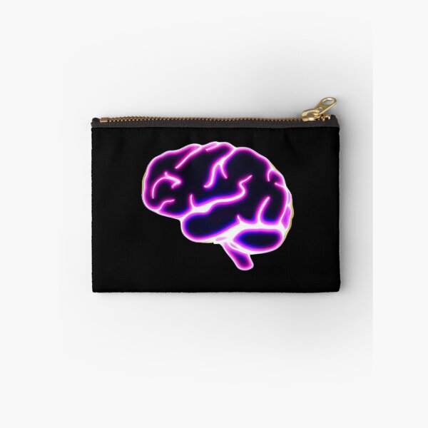 Item preview, Futuristic Neon Human Brain - Psychology, Neuroscience, Psych, Psychiatrist, Neuron, Dopamine, Serotonin, Mental Health, Mental Illness, Depression, Anxiety designed and sold by jadedscientist.