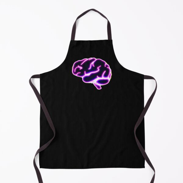 Item preview, Futuristic Neon Human Brain - Psychology, Neuroscience, Psych, Psychiatrist, Neuron, Dopamine, Serotonin, Mental Health, Mental Illness, Depression, Anxiety designed and sold by jadedscientist.