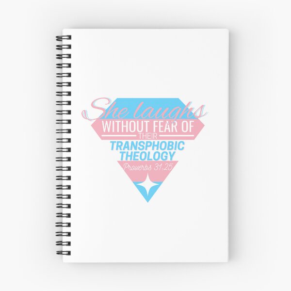 Item preview, She Laughs without Fear of their Transphobic Theology designed and sold by holyqueerit.