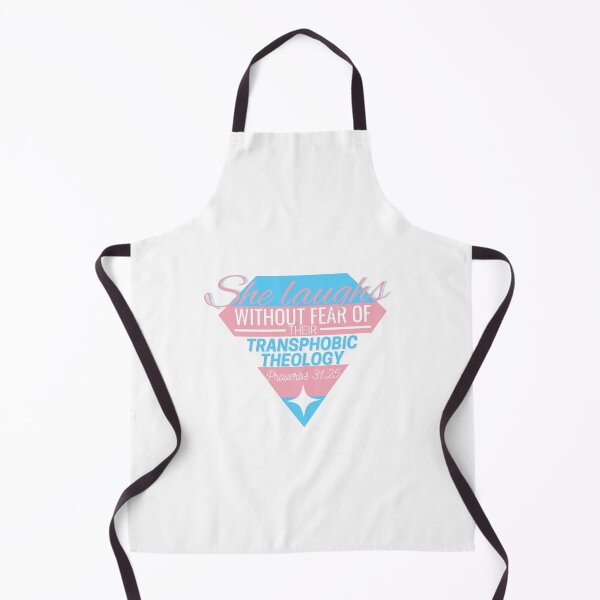 Item preview, She Laughs without Fear of their Transphobic Theology designed and sold by holyqueerit.