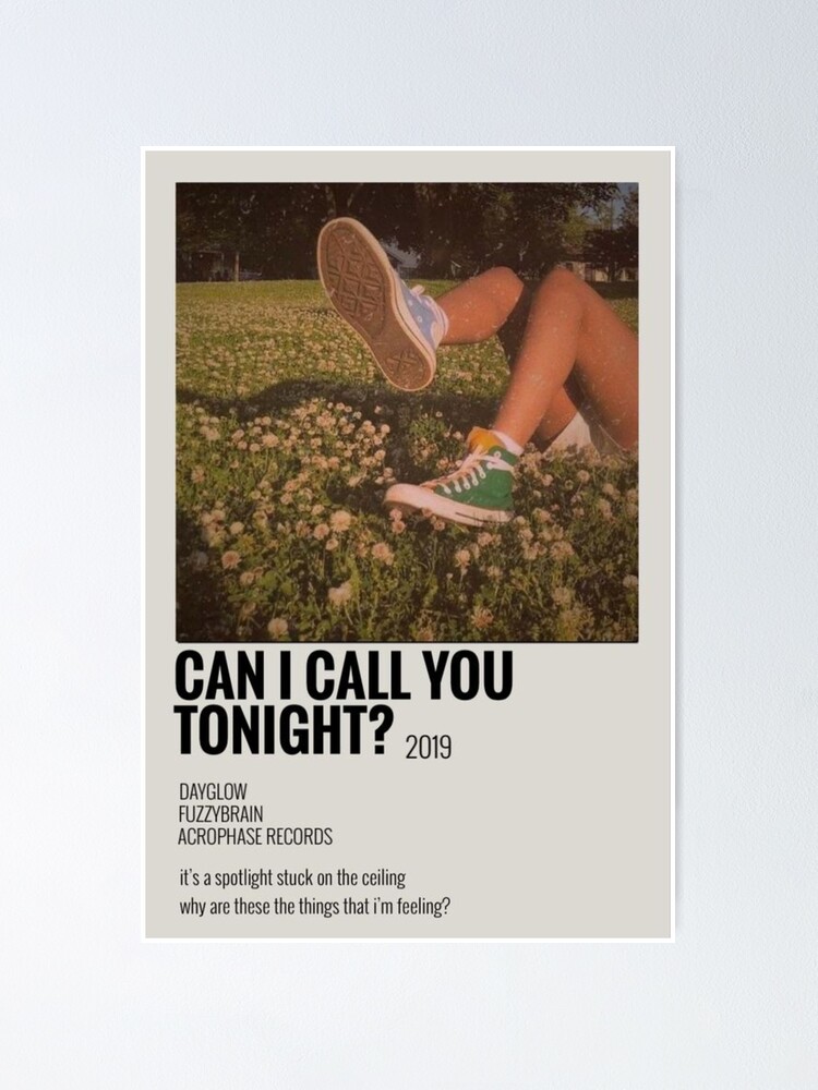 Dayglow - Can I Call You Tonight?, Dayglow - Can I Call You Tonight?, By  𝑷𝑶𝑺𝑬𝑹