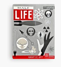 Halbes LIFE-Magazin Metallbild