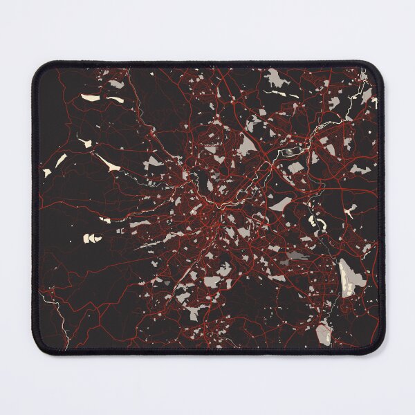 Item preview, Sheffield City Map of South Yorkshire, England - Vector designed and sold by deMAP.