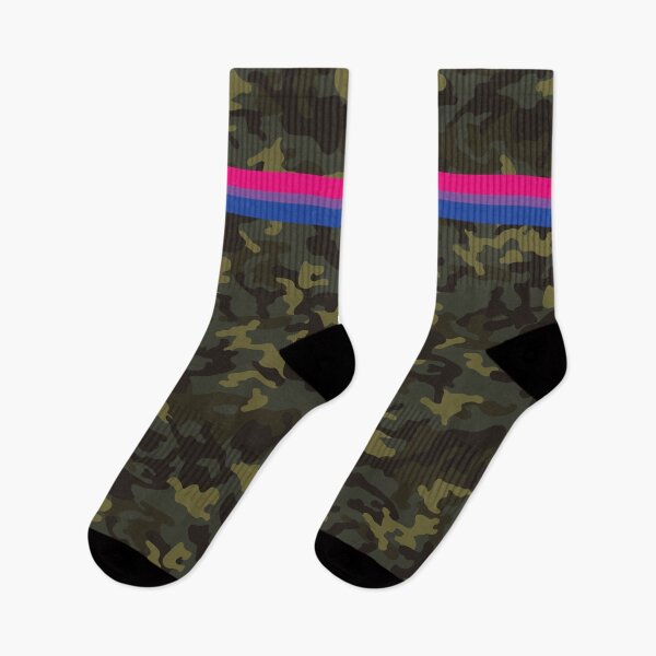 Item preview, Camo Bisexual Pride designed and sold by Zillberry.