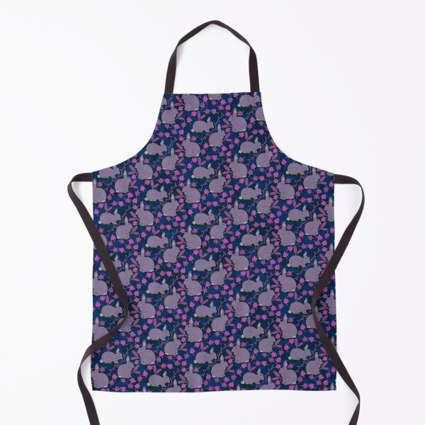 Item preview, Field of Bunnies (Navy) designed and sold by AmberAzbell.