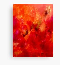 Celebrations orange abstract Canvas Print