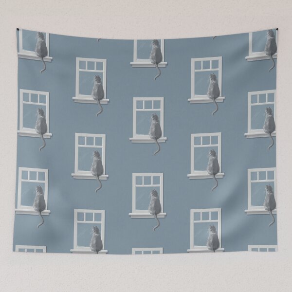 Item preview, Wintery Cat designed and sold by bluebell42.