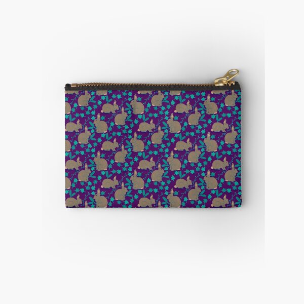 Item preview, Field of Bunnies (Purple) designed and sold by AmberAzbell.