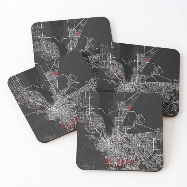 Item preview, El Paso City Map of Texas, USA - Oriental designed and sold by deMAP.