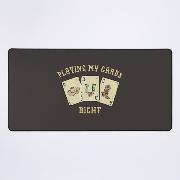 Item preview, Playing My Cards Right - A Cowboy Promise designed and sold by Abhishek Goldar.