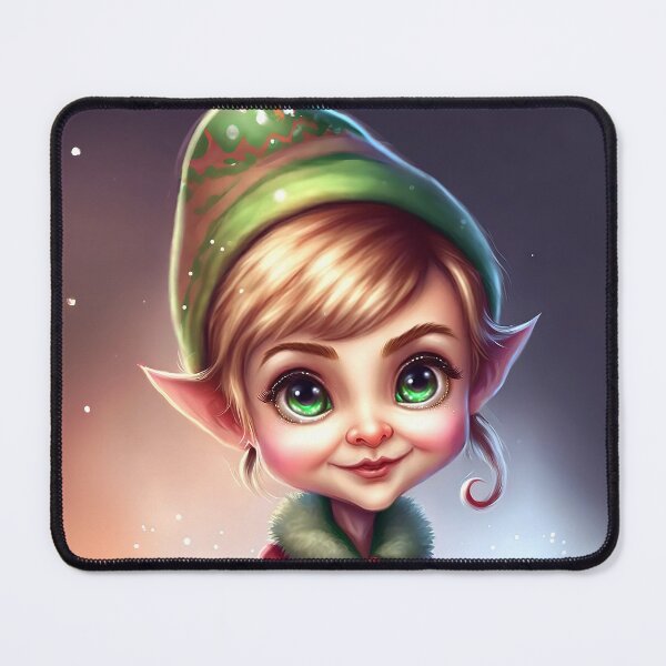 Item preview, Little Christmas Elf Lillie designed and sold by Will Huff.