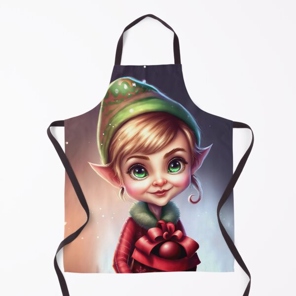 Item preview, Little Christmas Elf Lillie designed and sold by Will Huff.