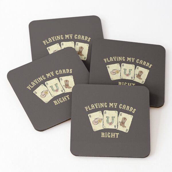 Item preview, Playing My Cards Right - A Cowboy Promise designed and sold by Abhishek Goldar.