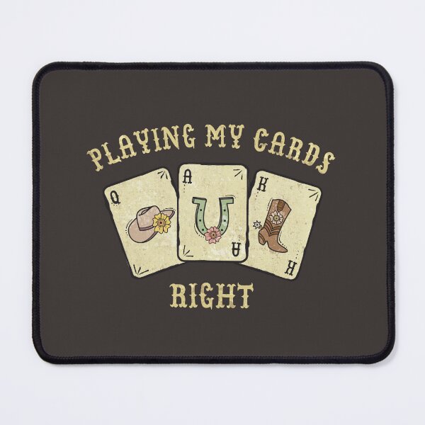 Item preview, Playing My Cards Right - A Cowboy Promise designed and sold by Abhishek Goldar.