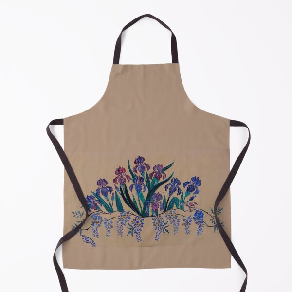 Item preview, Stylized Iris, Wisteria and Birds designed and sold by Anthony Seeker.