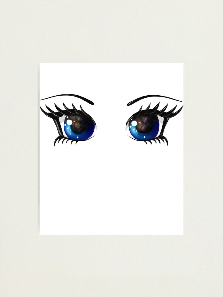 Anime Eyes Photographic Print for Sale by colemannon