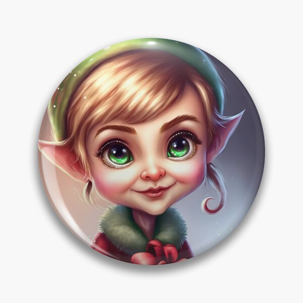 Item preview, Little Christmas Elf Lillie designed and sold by Will Huff.
