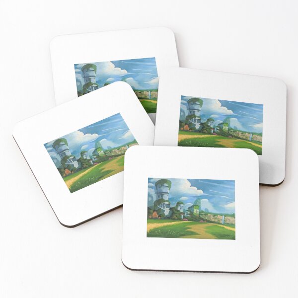 Item preview, My Time at Portia Landscape (oil painting) designed and sold by jarklor05.