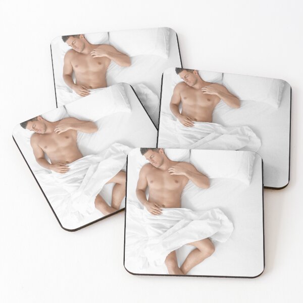 Item preview, Sleeping Hunk Man designed and sold by Real-World-Tees.